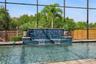 Pool with Spa and Water Features