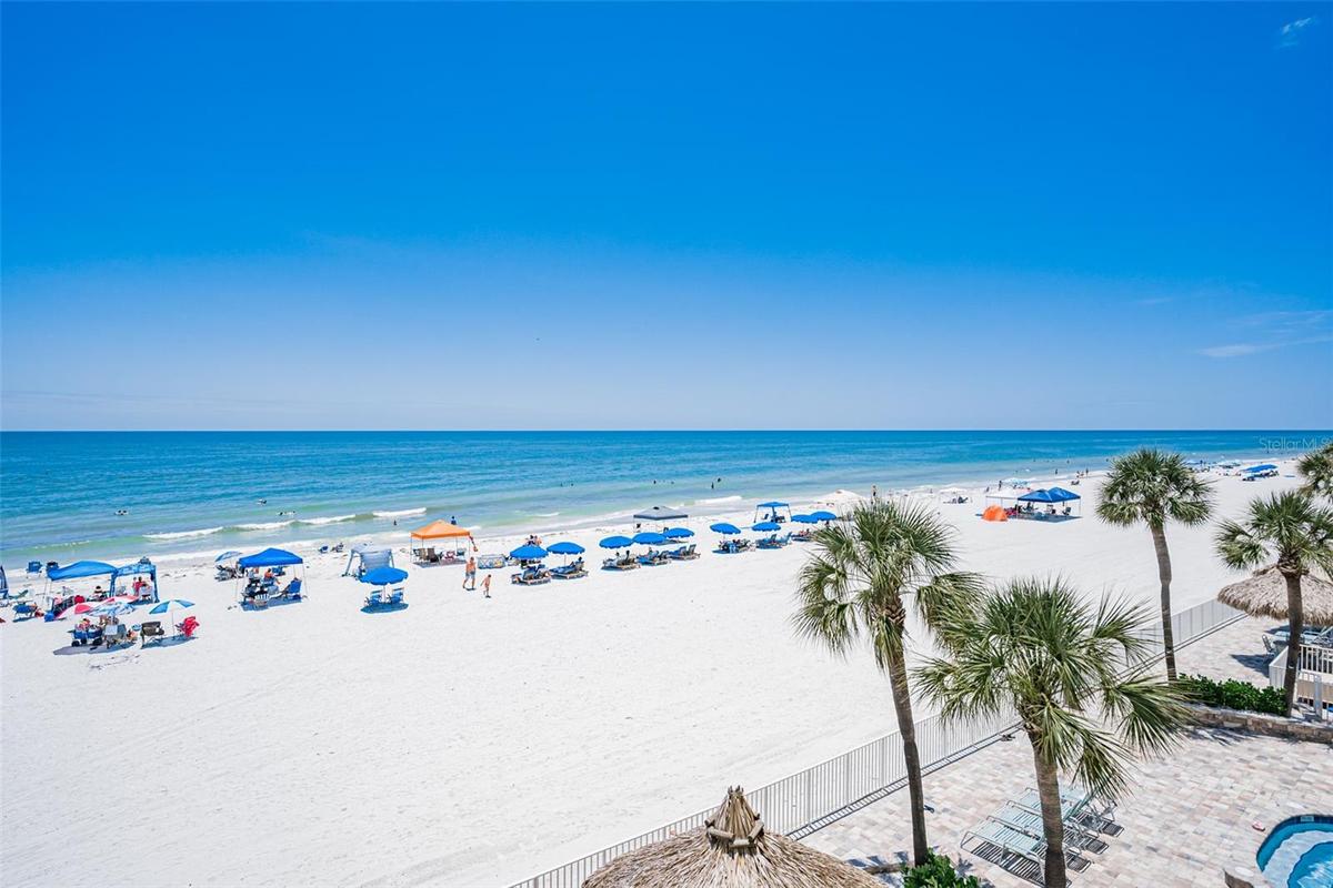 Directly beach front