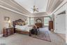 Primary Bedroom Tray Ceiling!