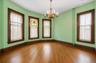 Large Dining room with fireplace
