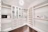 Walk-in master closet
