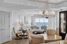 From the kitchen to the dining and living spaces, the open design was created so the ocean never feels out of sight.