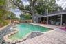 Resort style pool area