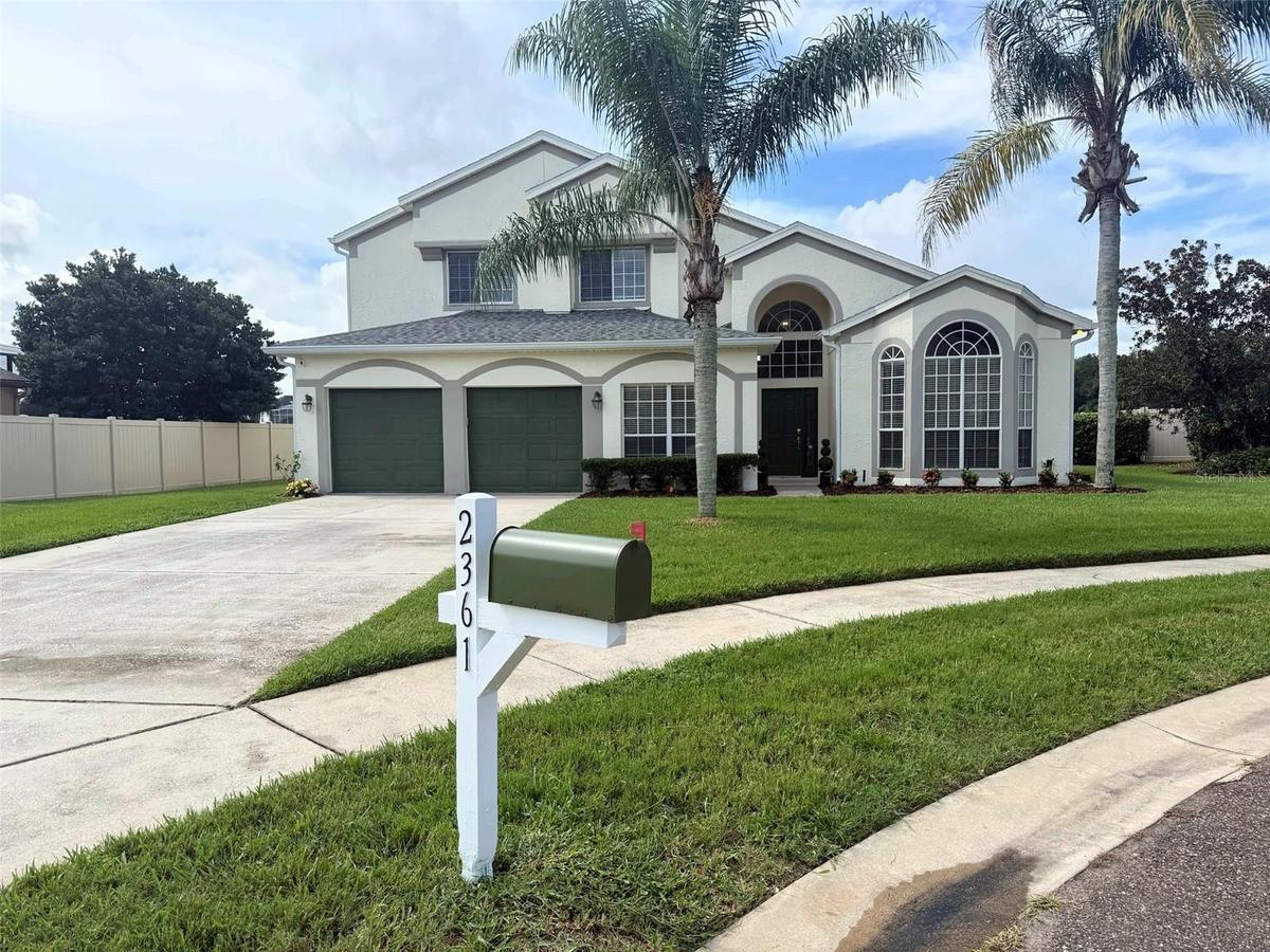 Extra long driveway