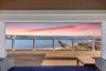 Wooden deck with a water view