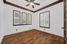 Designated office located on the first floor with beautiful engineered hardwood flooring