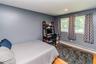 Bedroom 2 Hardwood flooring, painted walls, recessed lighting, and dual windows