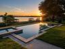14048 Larkspur Lake Dr - Private pool and spa with sunset views over Huckleberry Lake.