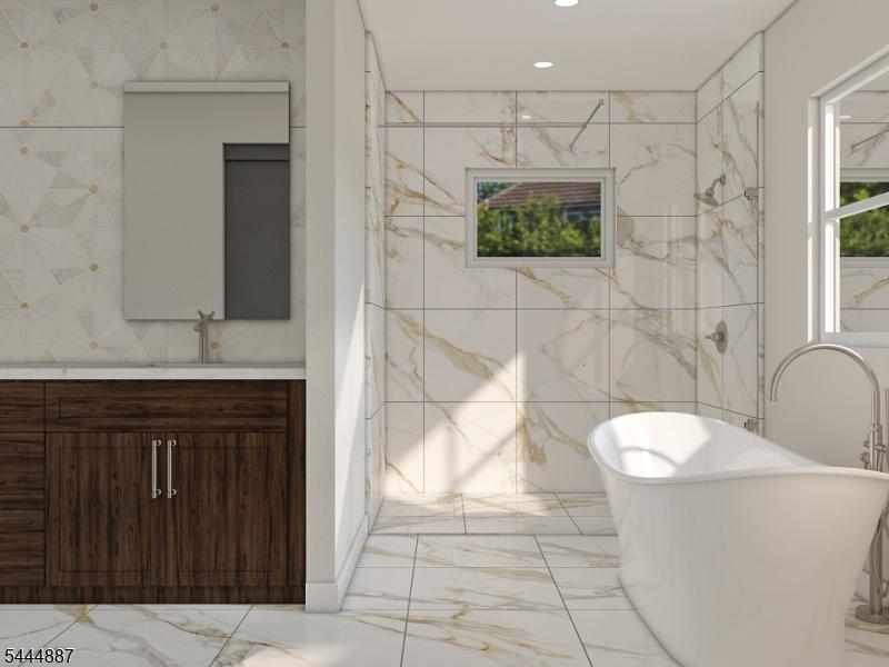 Primary Shower & Soaking Tub