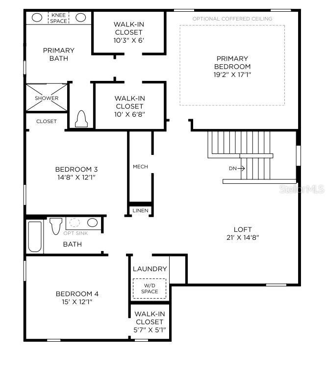 2nd Floor Floorplan