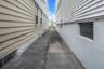 Shared (deep, long) driveway.