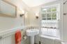 Bathroom with wainscoting
