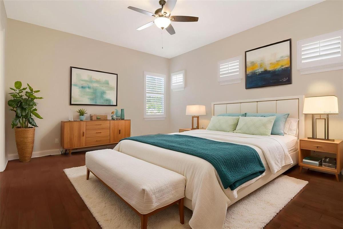 Virtually Staged Bedroom 4