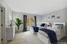 Bedroom featuring light hardwood / wood-style flooring