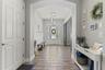 Foyer with high ceilings throughout