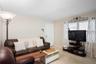A view toward the front door of the back unit.
