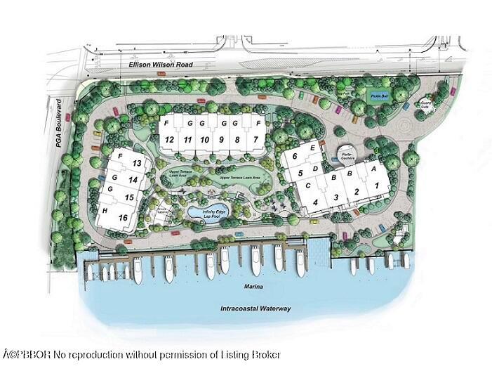 The Ritz-Carlton Residences, Palm Beach Gardens Site Plan