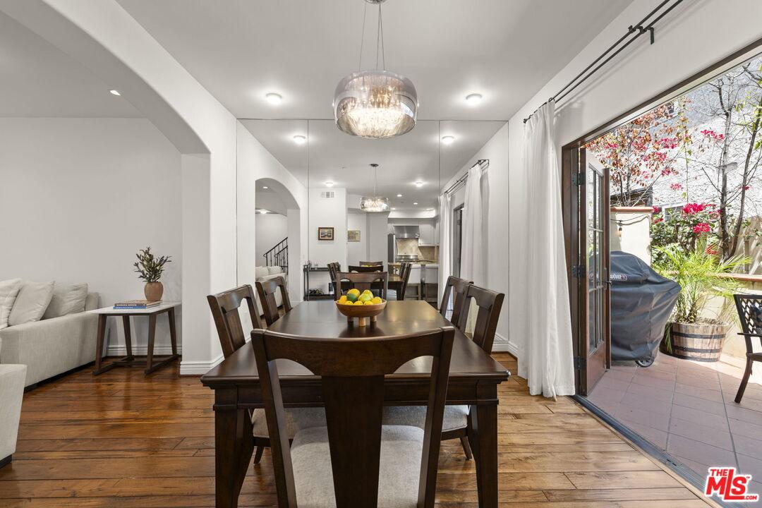 Dining Room and French Doors t