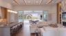 Expansive sliders that create a beautiful transition to the pool