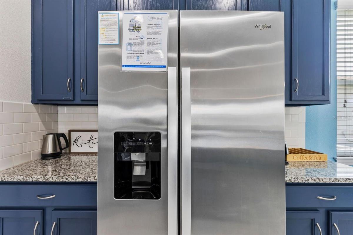 Stainless steel appliances