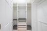 Two spacious walk-in closets in the master suite offer exceptional storage.