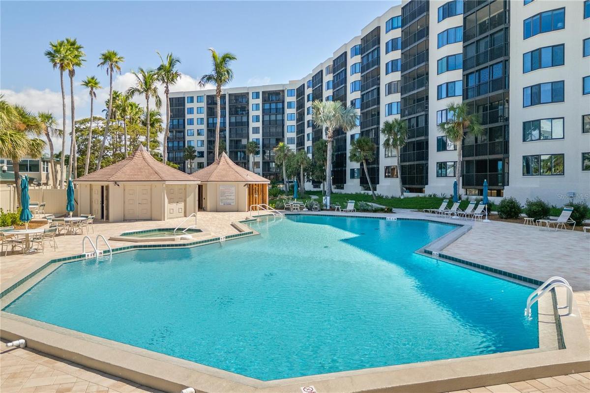 Casarina heated pool