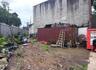 View of yard with an outdoor structure