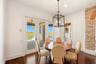 eat-in space in kitchen