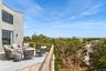 Wooden deck with outdoor lounge area