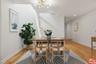 Dining area featuring hardwood