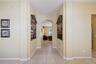 Hall leading into the family room
