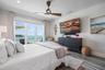 Primary Bedroom with balcony overlooking Tampa Bay