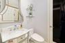 1/2 guest bathroom with closet off Bedroom #4
