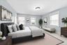 Digitally staged bedroom