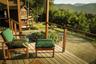 Deck with a mountain view