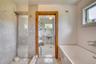 Main House: master bath with tub & separate shower