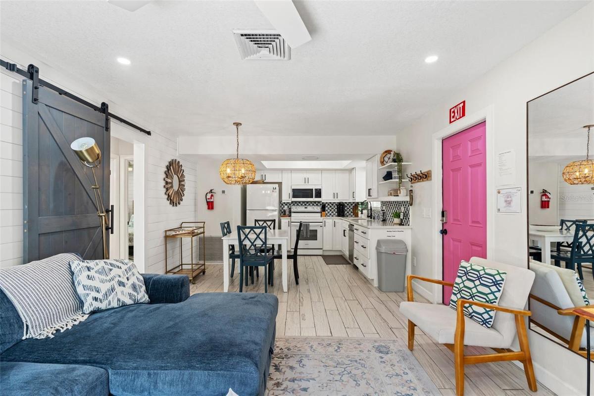 Manatee/Unit B - with private back balcony. Upgraded furnishings in both units.