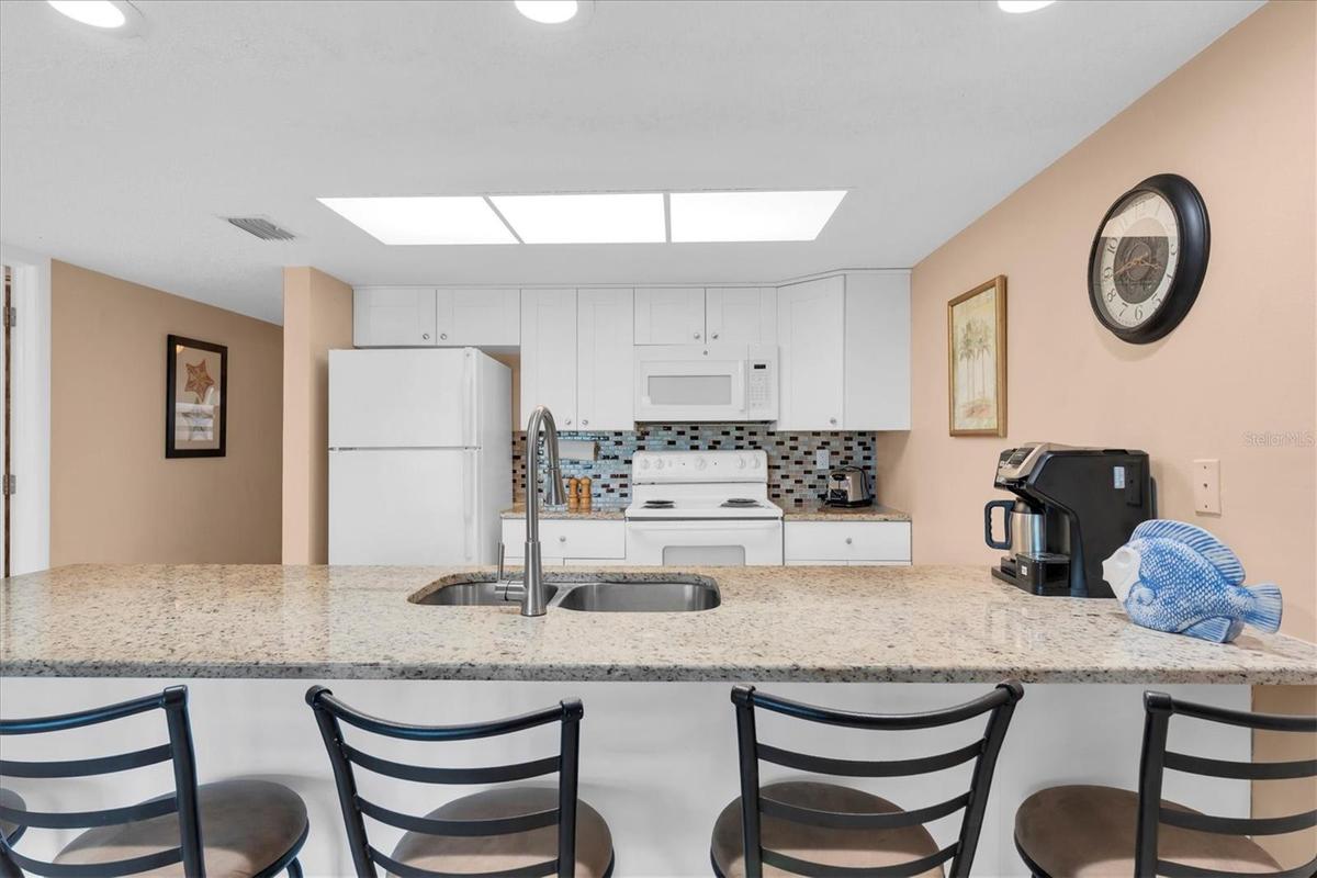 View of the kitchen