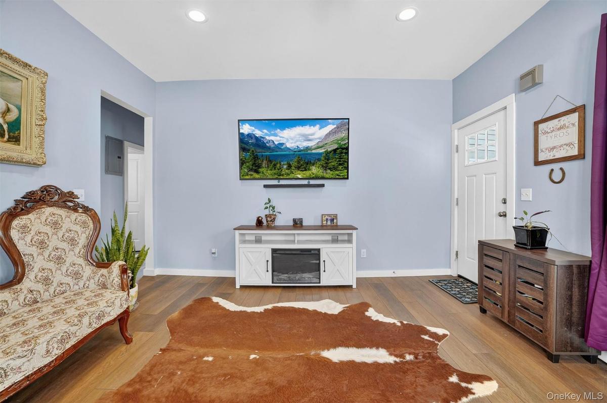 Sun-filled living room with a warm, welcoming atmosphere.