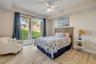 bedroom 3 with private patio