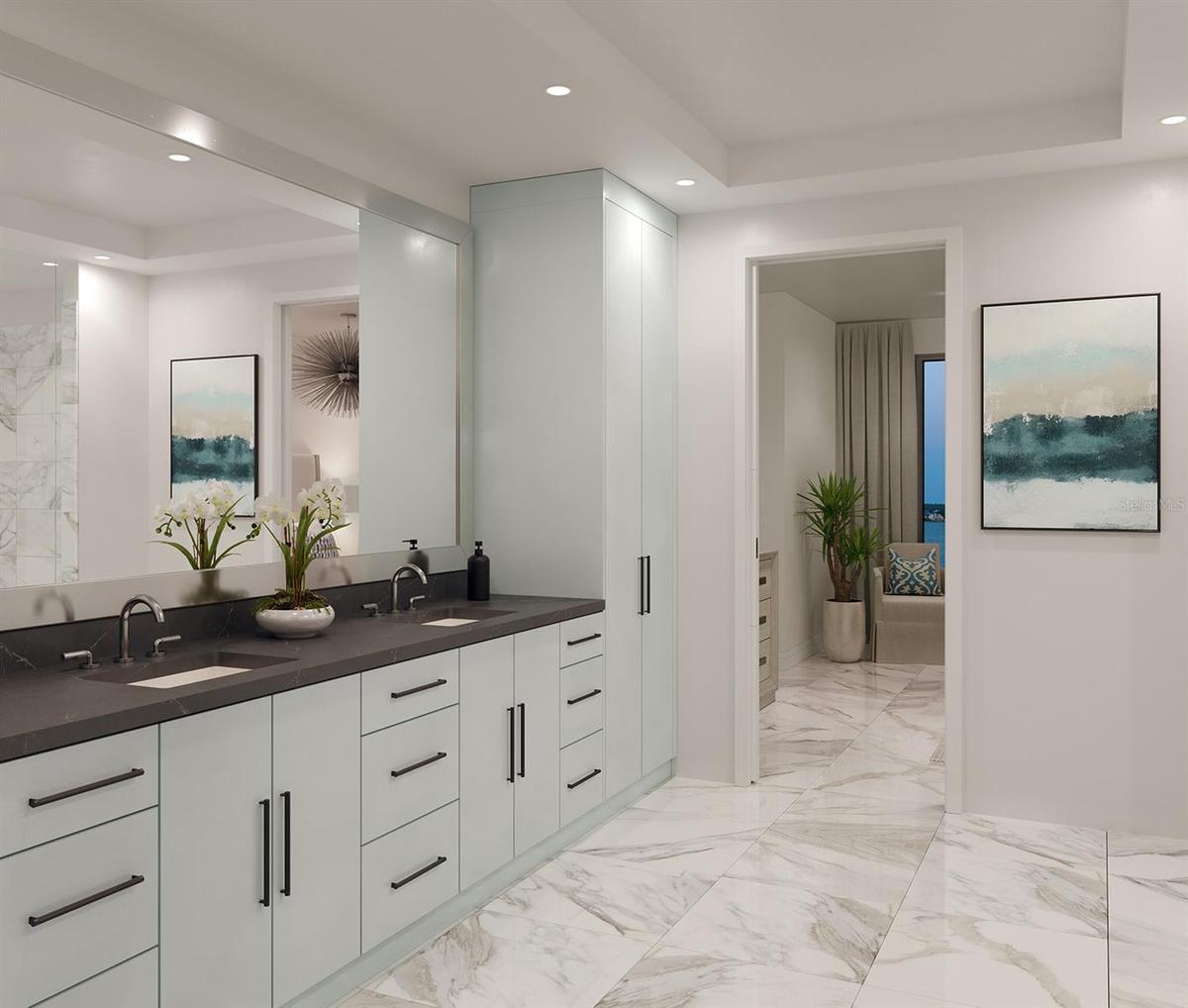 Artist Rendering Bathroom