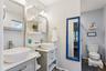 Primary bathroom in the main house