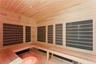 amenities His/Hers separate infrared sauna