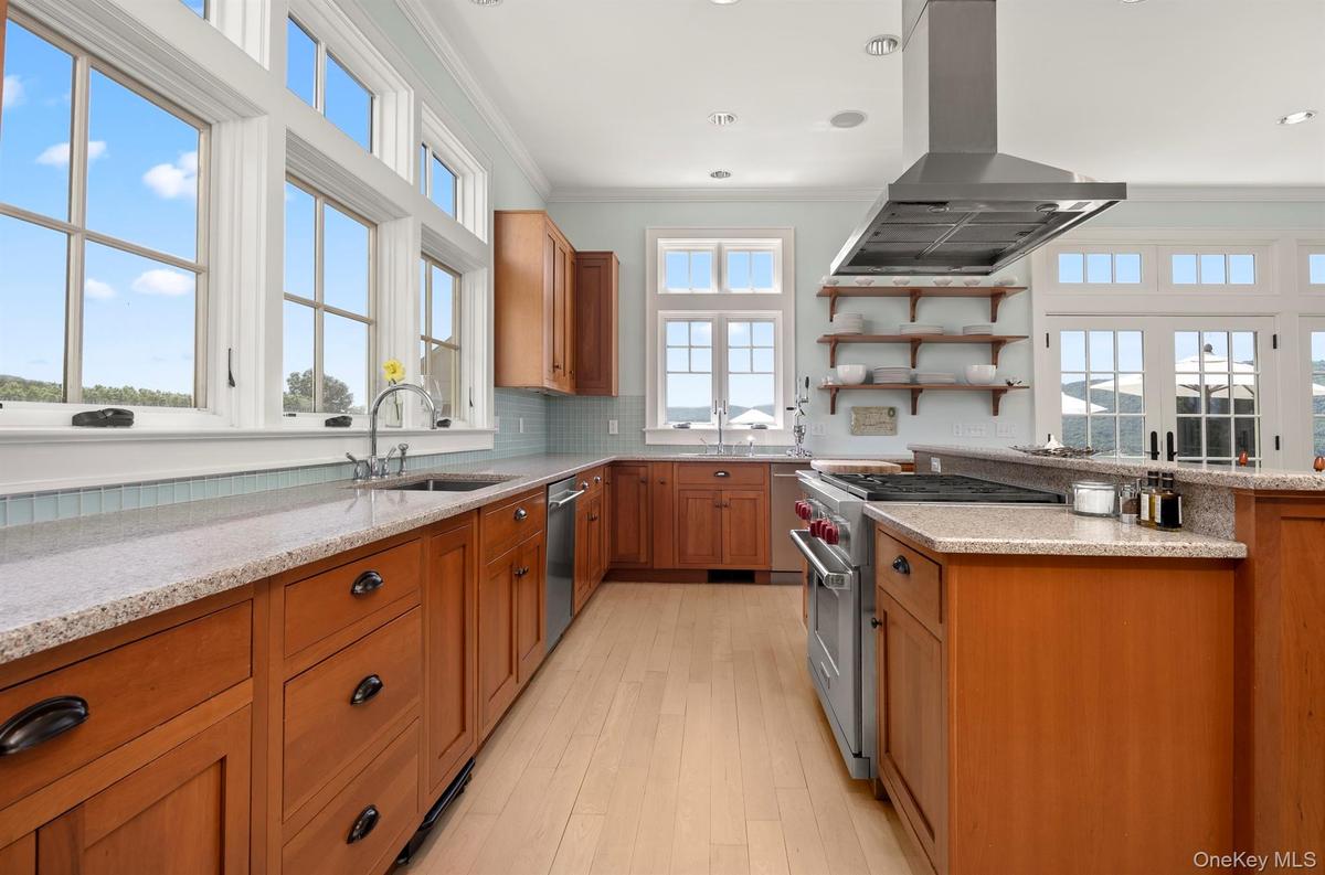 High-End Appliances and a Spacious Kitchen make Entertaining a Dream