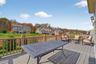 Deck with a residential view