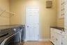 Spacious laundry room.