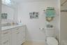 This is the second floor Hall Bath room.