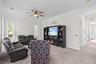 Second level loft space can serve multiple purposes.