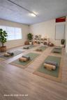 Yoga Room Virtually Staged