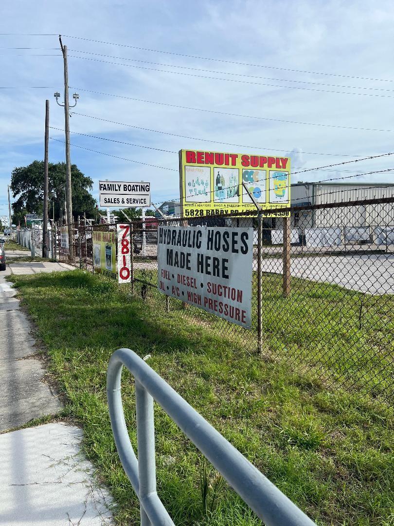 Front fence signage